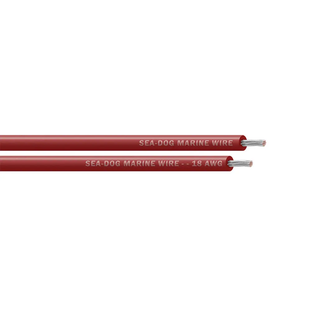 Sea-Dog 18 Awg Red Primary Wire - 1000' [8018029] 1