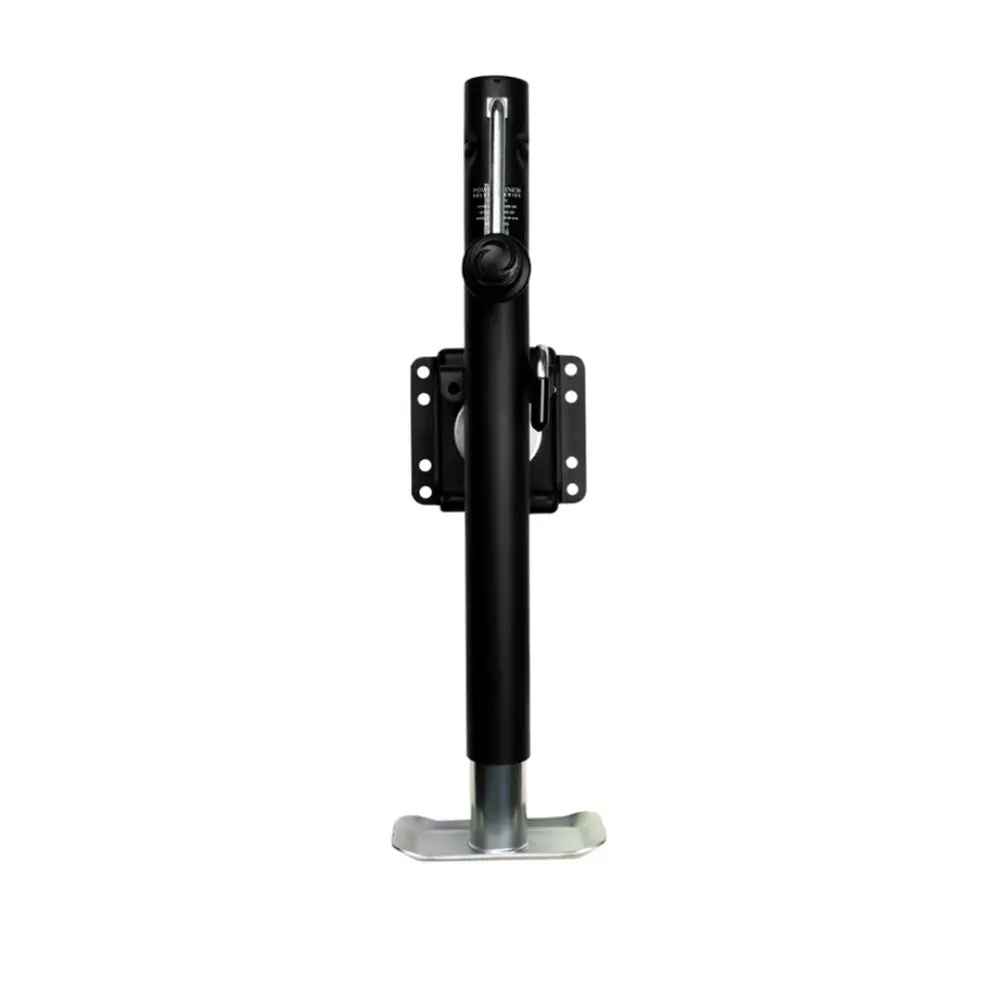 Powerwinch Select Series Jack - 2500Lb, Bolt-On, Flat Plate, Carbon Black [21400-J-2500-Bf-B-R] 1