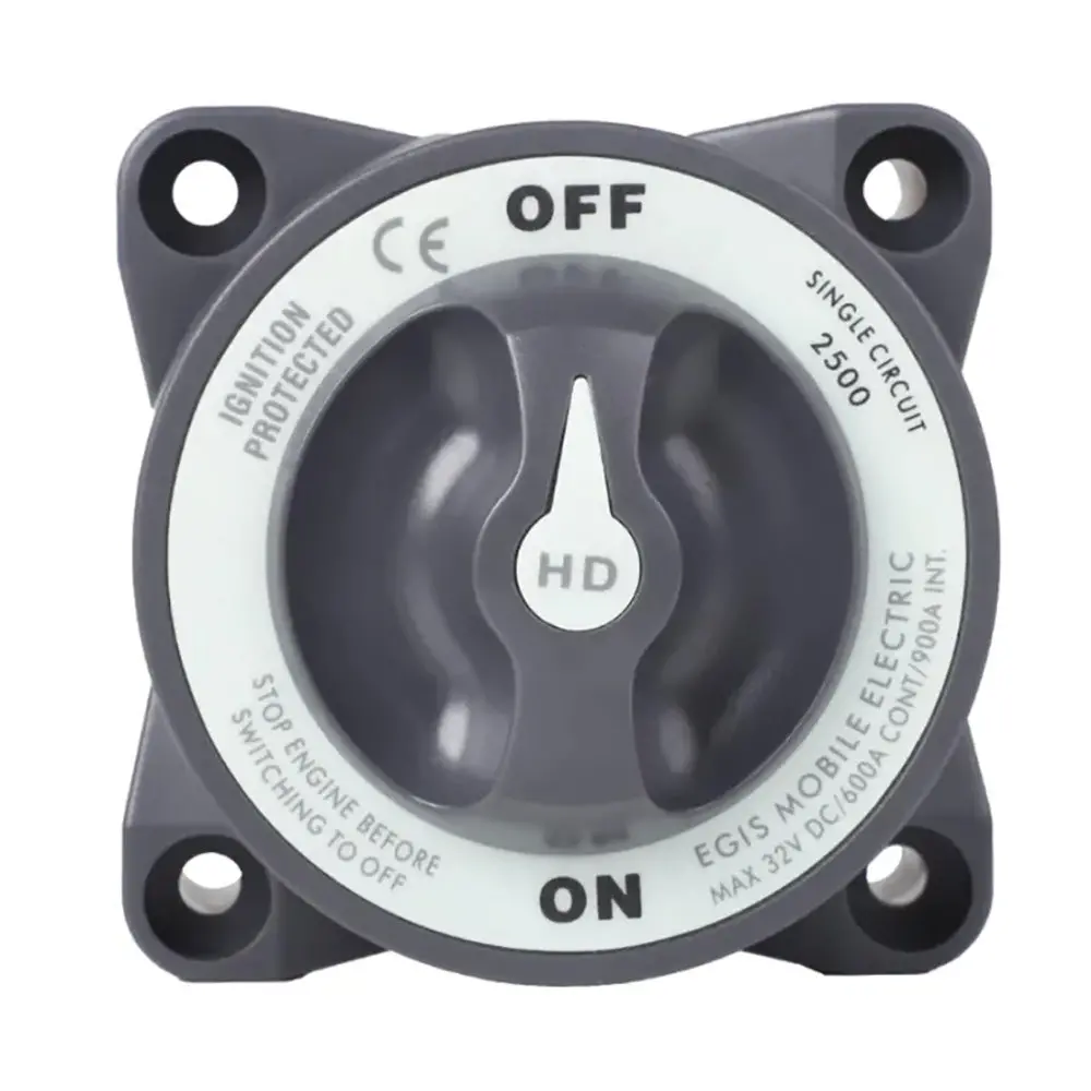 Egis Battery Switch - Heavy Duty-Series 600A - Off/On [2500] 1