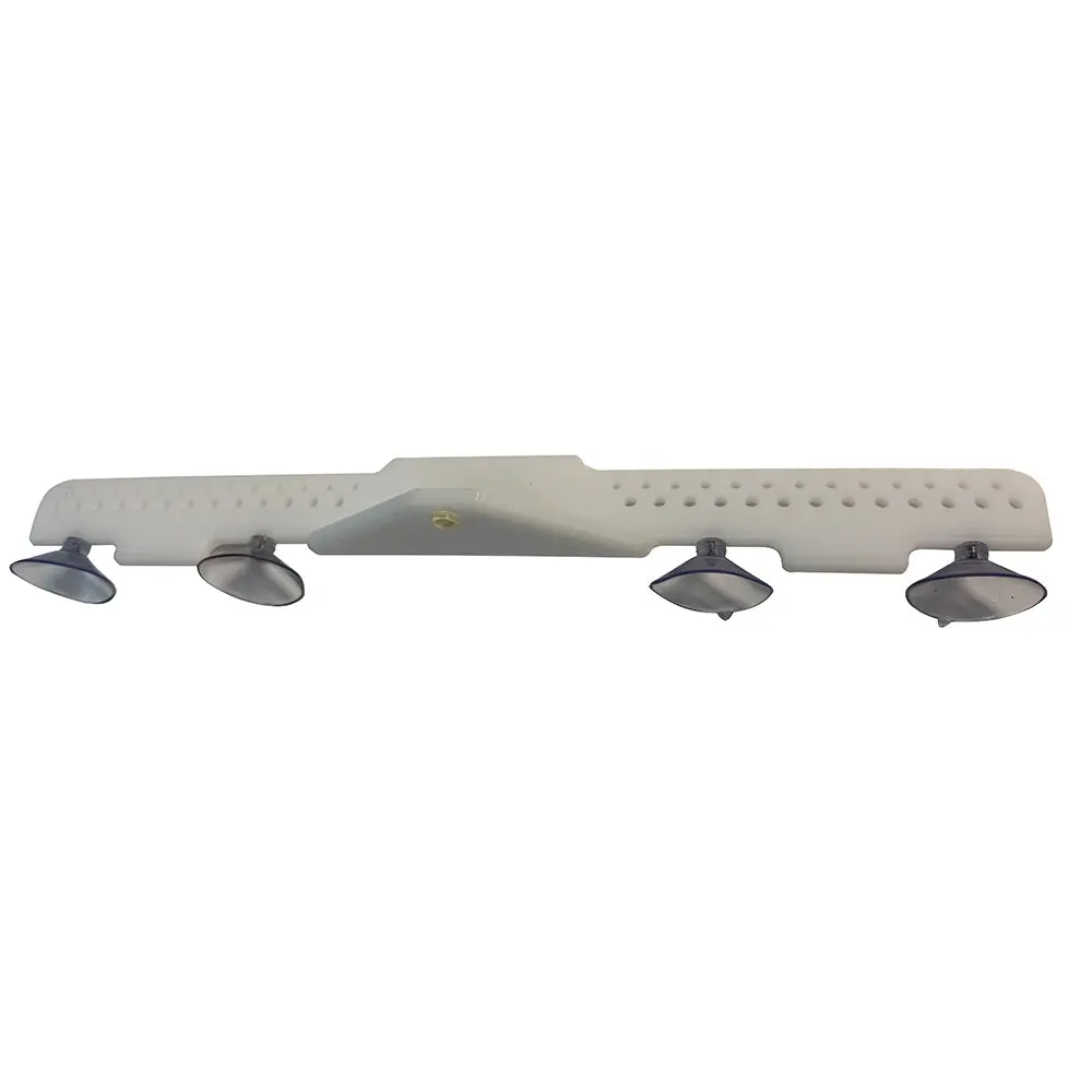Deep Blue Marine 18" Acrylic Lure Rack - Suction Cup Mount - White [Lr-18] 1