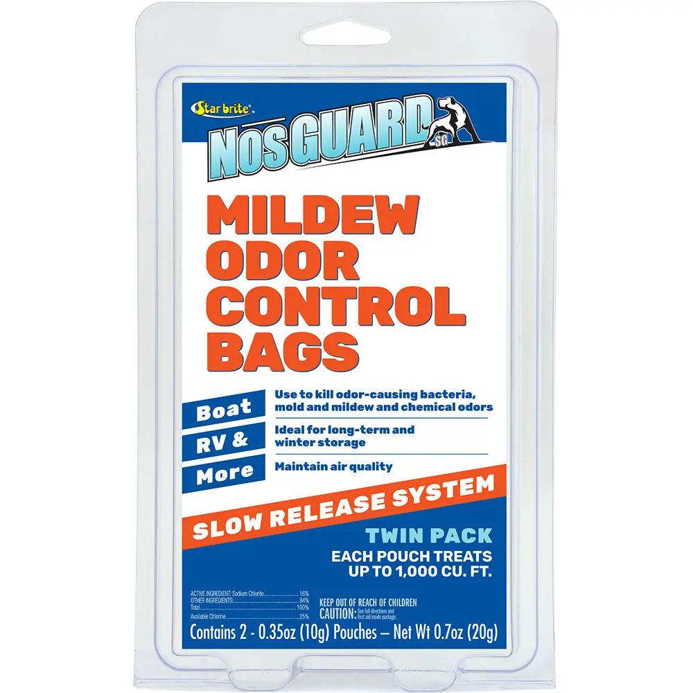 Star Brite Nosguard Mildew Odor Control Bags Slow Release System *2-Pack [89950] 1