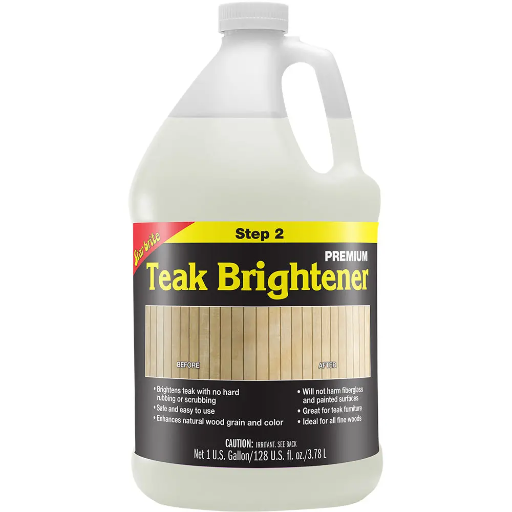 Star Brite Premium Teak Brightener - 1 Gallon [81500] 1