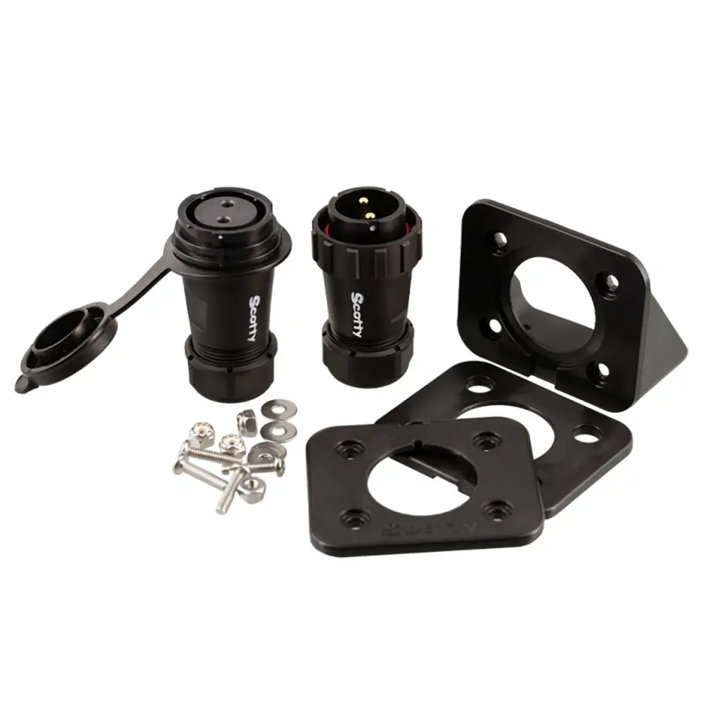 Scotty 2121 Marine Grade Plug  Socket - 12V [2121] 1