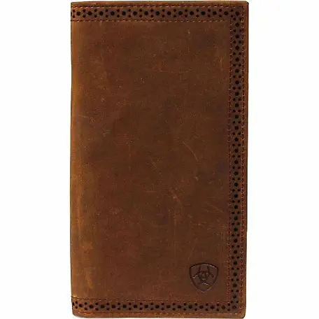 Ariat Distressed Leather Rodeo Wallet 1