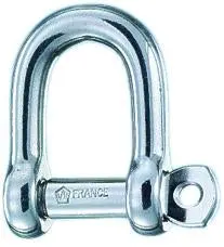 Wichard 5/32" Self-Locking D Shackle 1