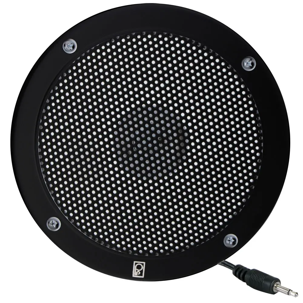 Poly-Planar Ma-1000 5" Vhf Extension Speaker - Black [Ma1000rb] 1
