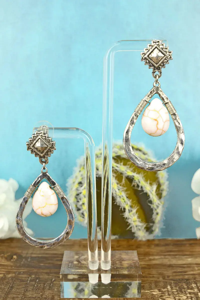 Teardrop Earrings 1