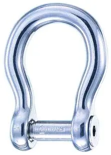 Wichard 1/4" Diameter Allen Head Pin Bow Shackle 1