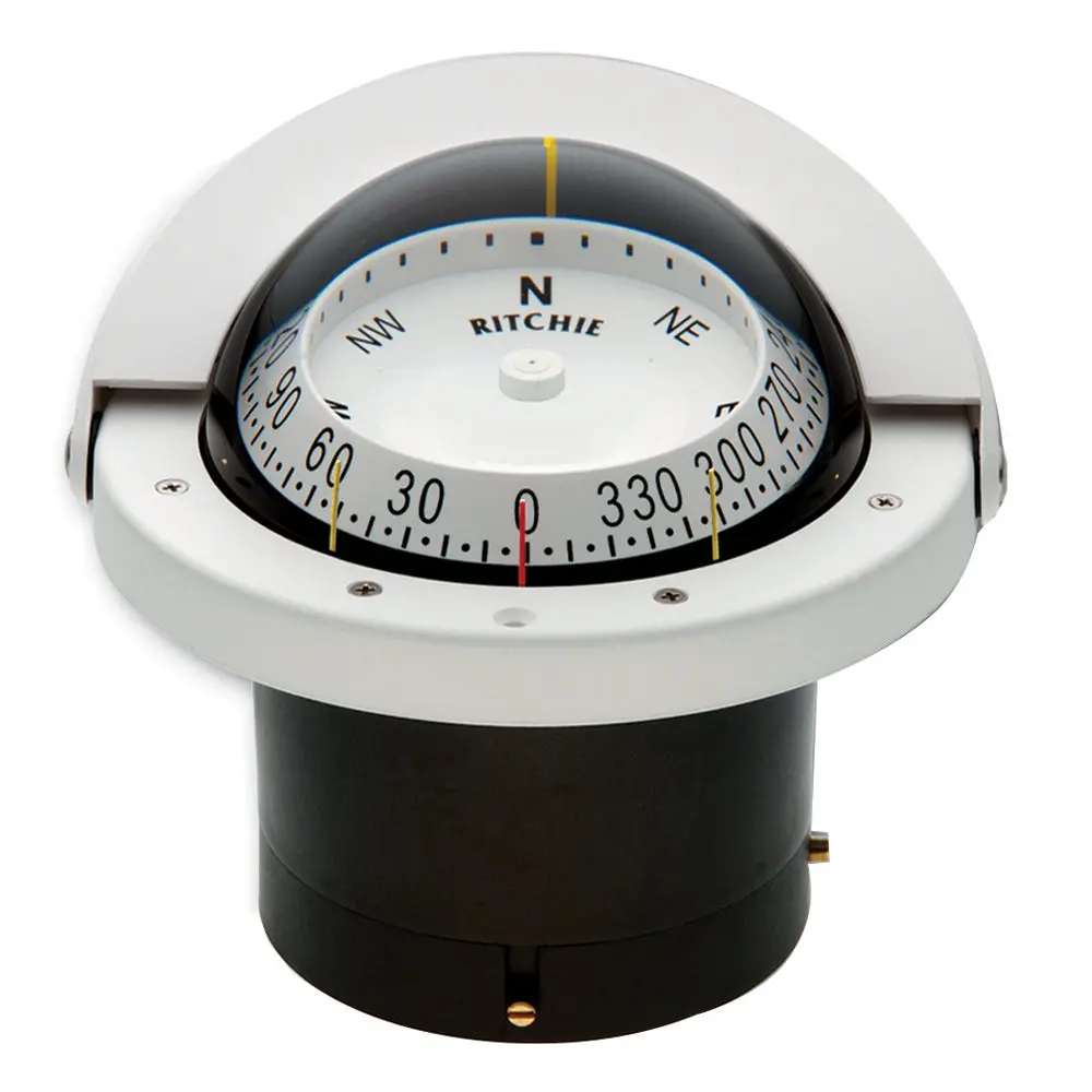 Ritchie Fnw-203 Navigator Compass - Flush Mount - White [Fnw-203] 1