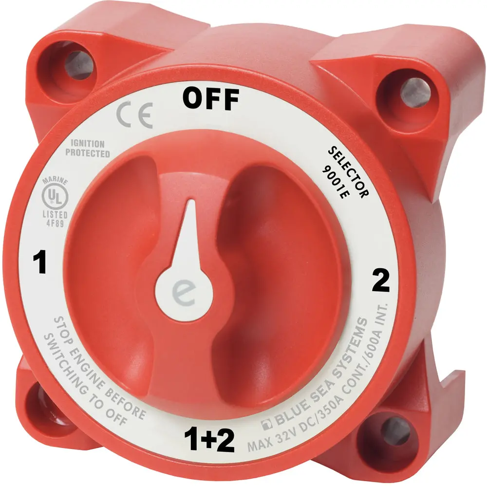 Blue Sea 9001E E-Series Battery Switch Selector [9001E] 1