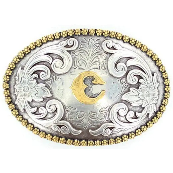Nocona Initial C Belt Buckle 1