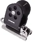 Schaefer 1" Towable Genoa Lead Car W/ Control Sheave 1