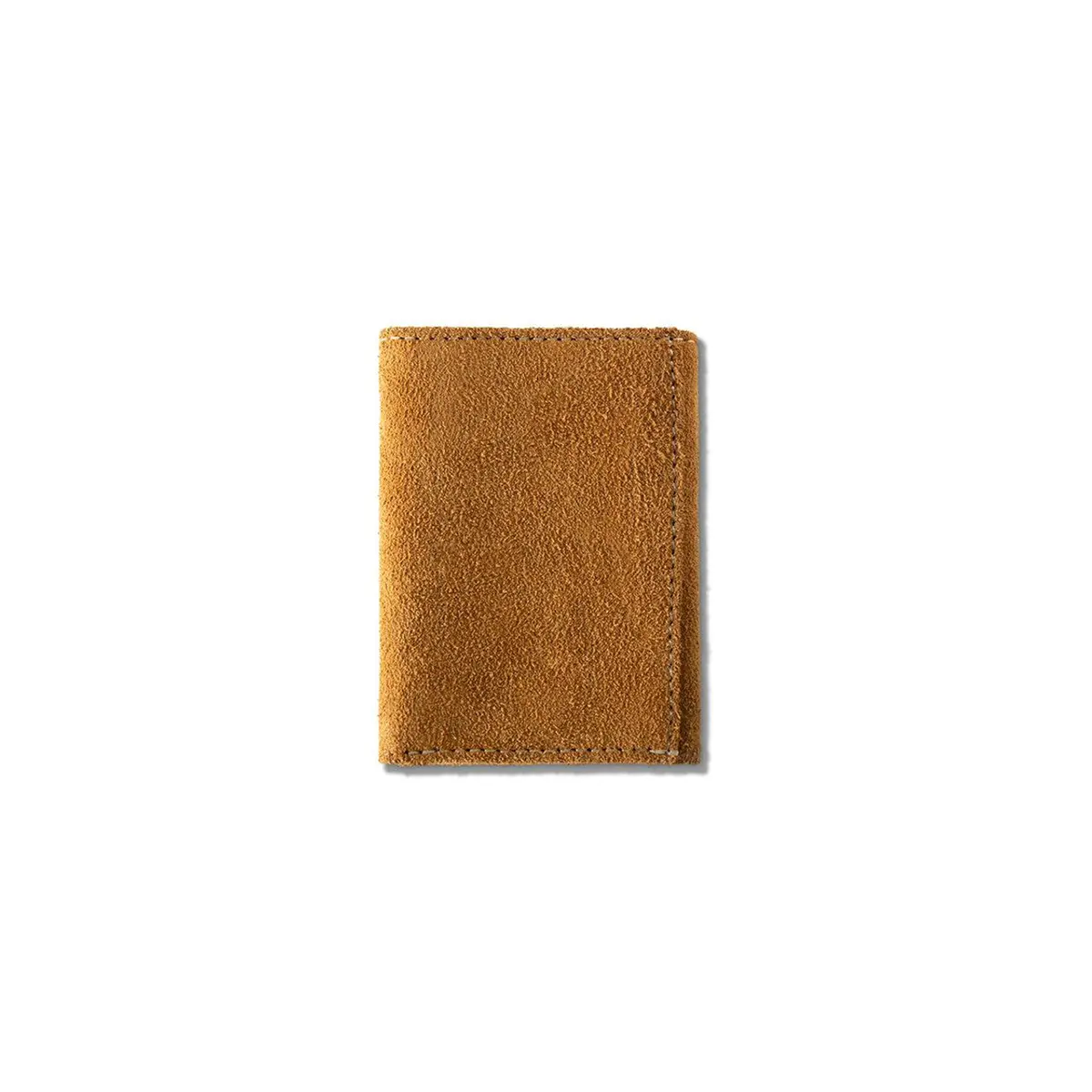 Ariat Tan Trifold Tooled Overlay Wallet 2