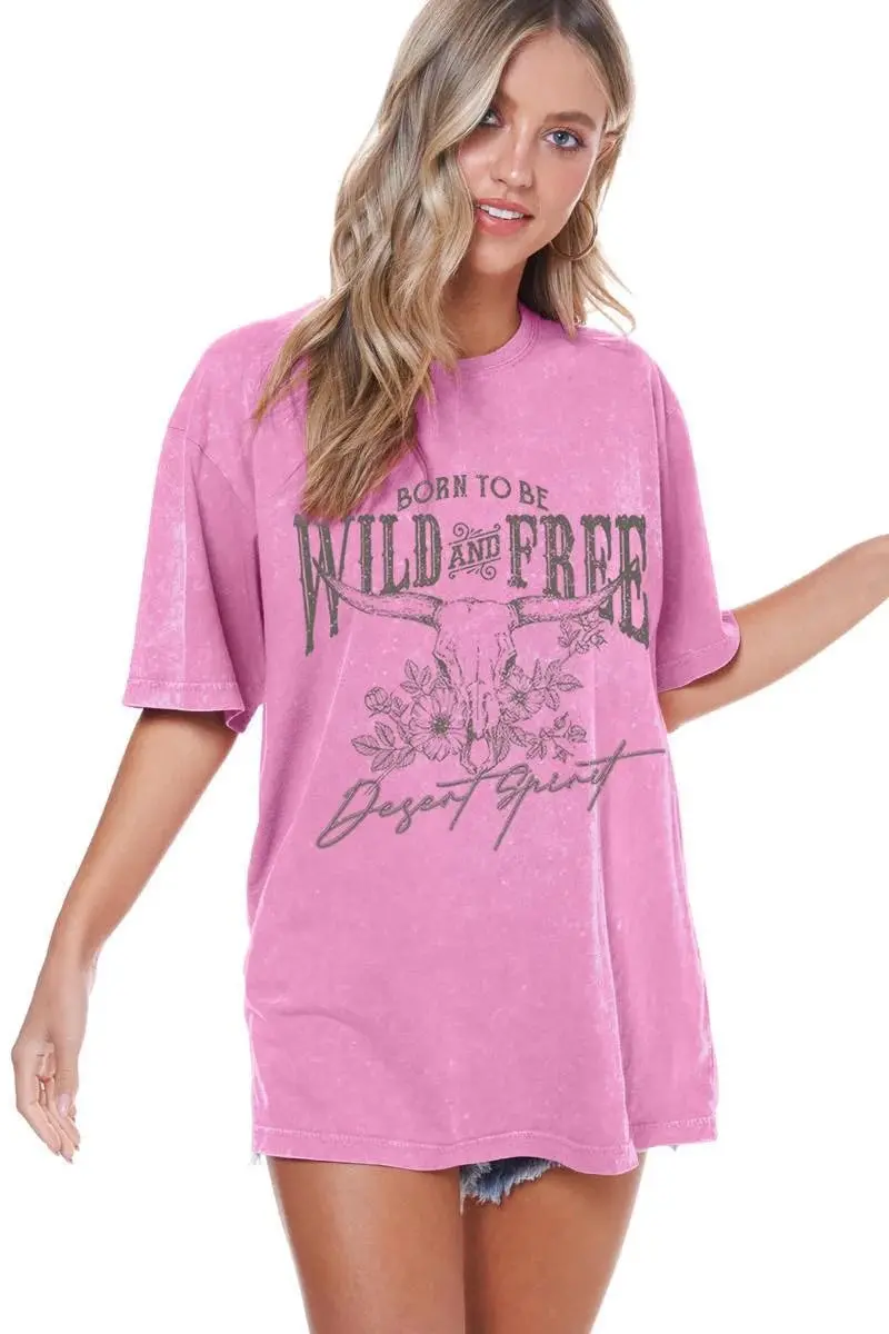 Zutter Born Wild & Free T-Shirt 1