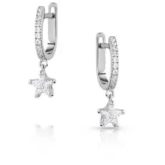 Montana Silversmith Catch A Falling Star Crystal Earrings 1