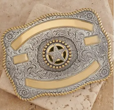 Crumrine Texas Star Belt Buckle 1