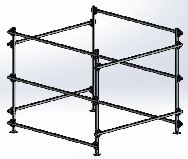 Dynamic 3 Boat Box Storage Rack 1
