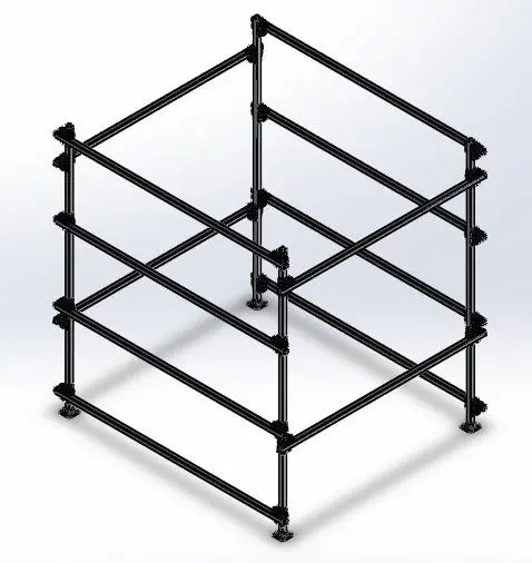 Dynamic 4 Boat Box Storage Rack 1