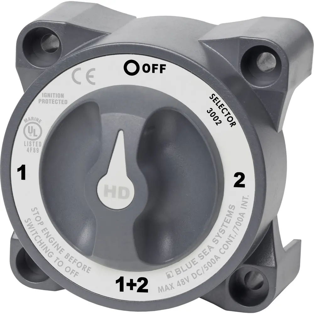 Blue Sea 3002 Hd-Series Battery Switch Selector [3002] 1