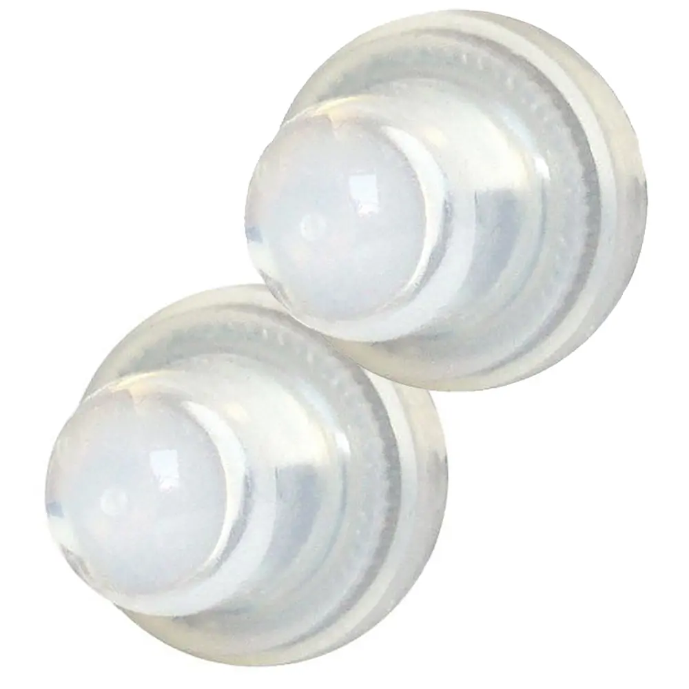 Blue Sea 4135 Push Button Reset Only Circuit Breaker Boot - Clear- 2-Pack [4135] 1