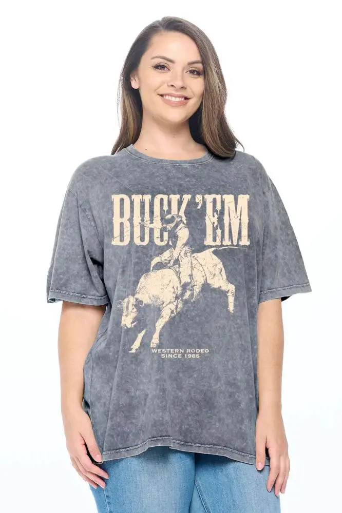 Zutter Buck 'Em Curvy Tee 1