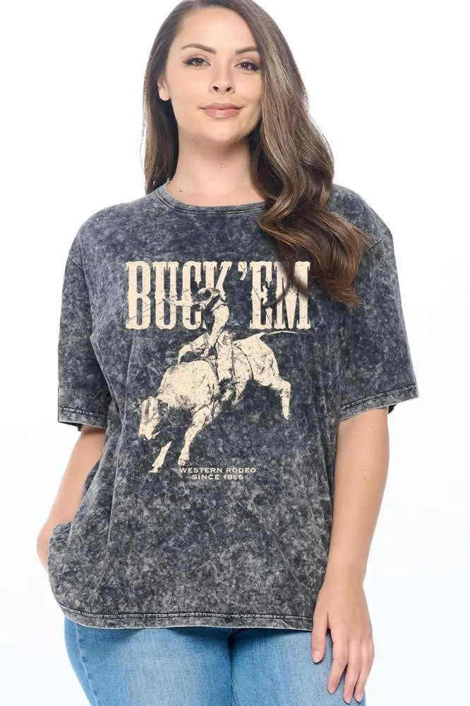 Zutter Buck 'Em Curvy Tee 1