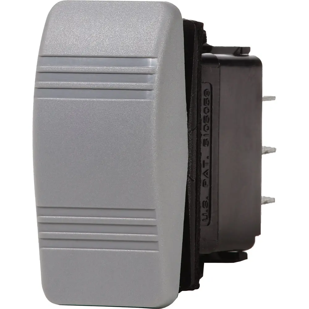 Blue Sea 8231 Water Resistant Contura Iii Switch - Off-(On) - Grey [8231] 1