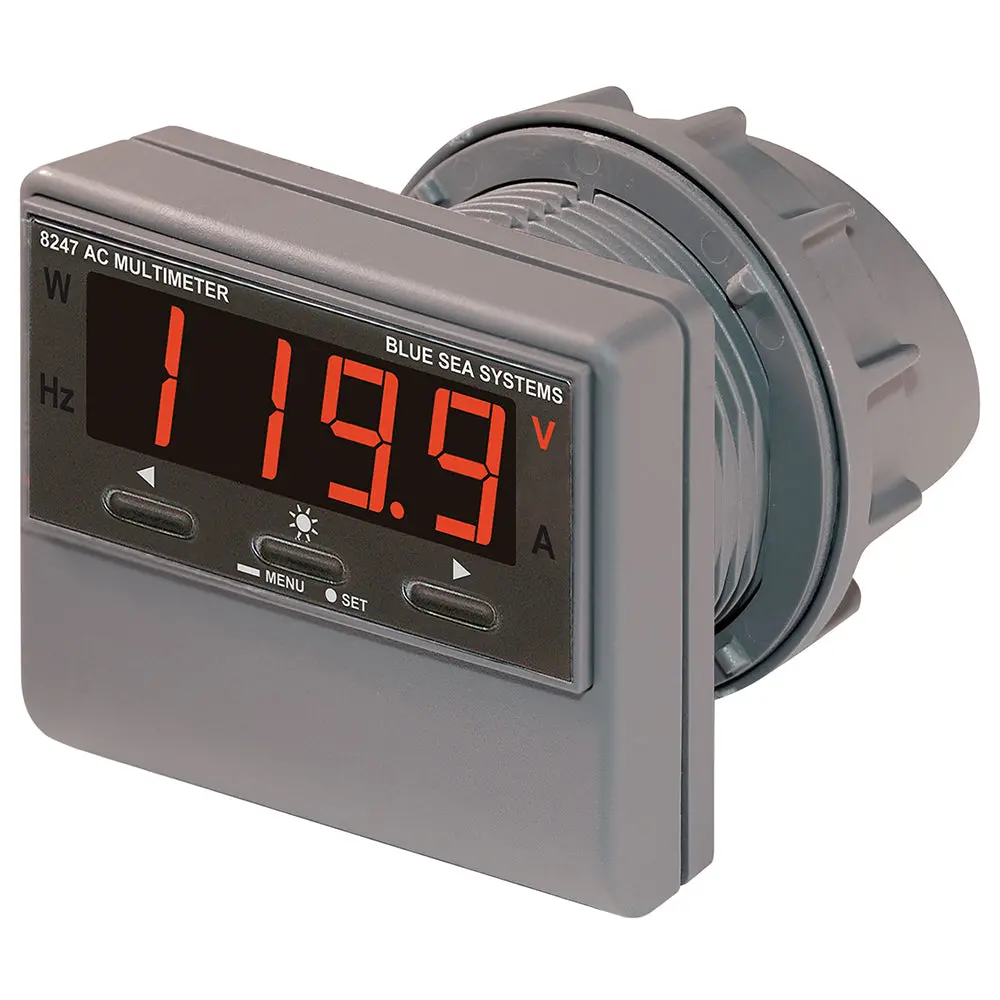 Blue Sea 8247 Ac Digital Multimeter With Alarm [8247] 1