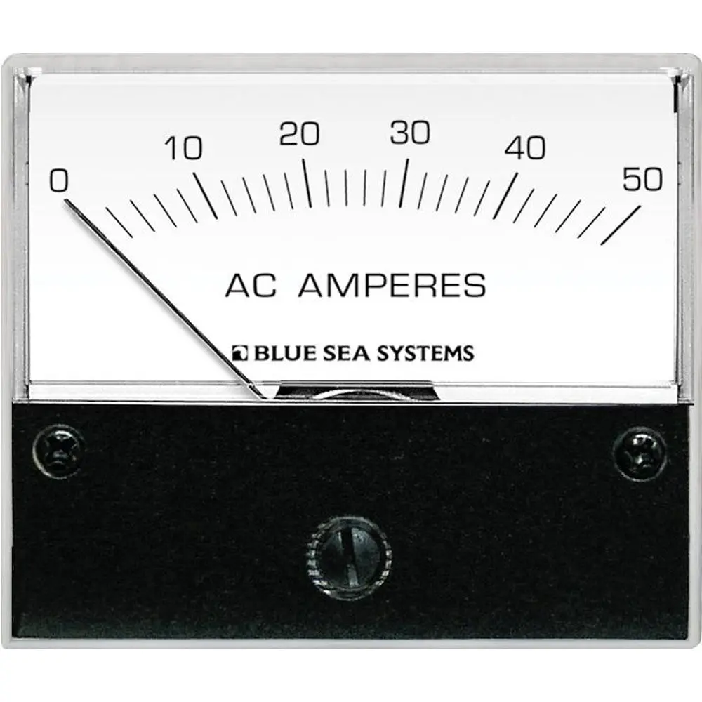 Blue Sea 9630 Ac Analog Ammeter  0-50 Amperes Ac [9630] 1