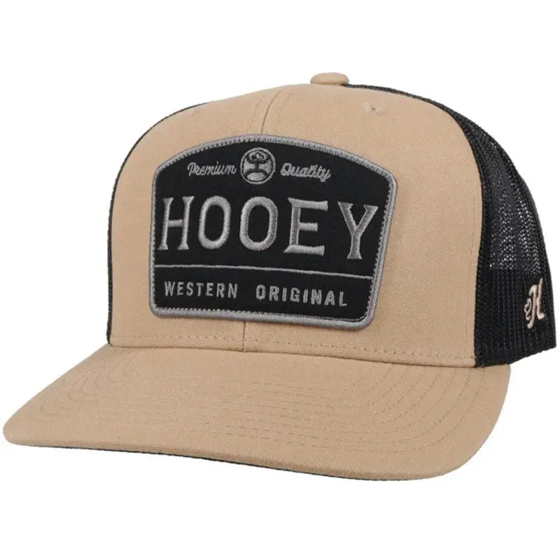 Hooey "Trip" Tan/Black Ballcap 1