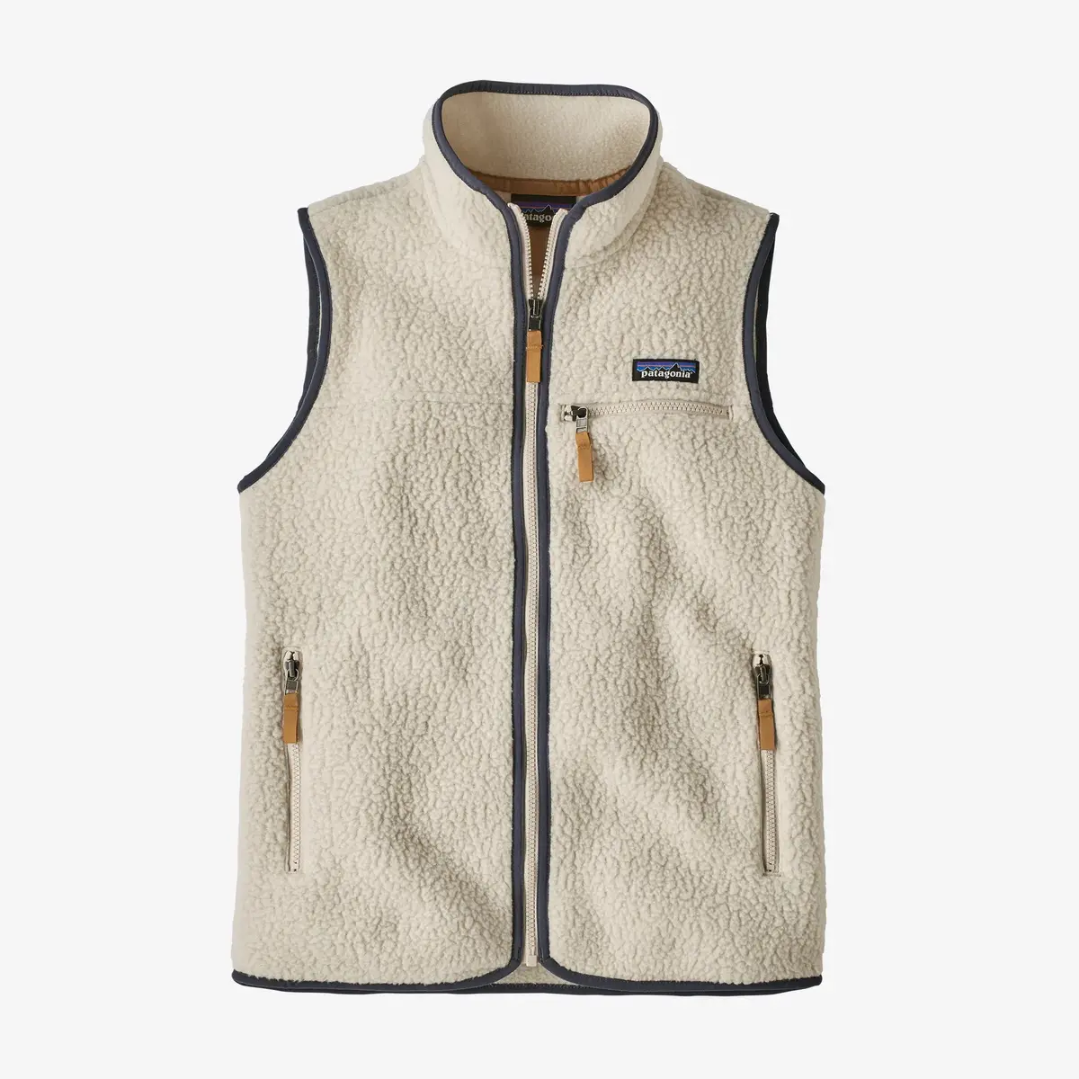 Women's Retro Pile Fleece Vest 1