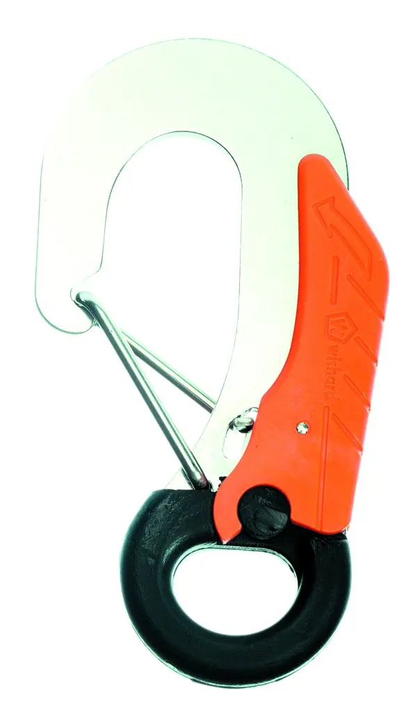 Wichard 5 5/16" Large Mouth Double Action Safety Hook 1