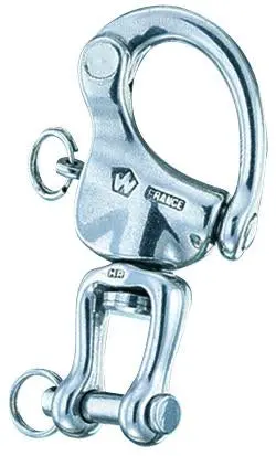 Wichard 3 7/8" Snap Shackle W/ Clevis Pin Swivel 1