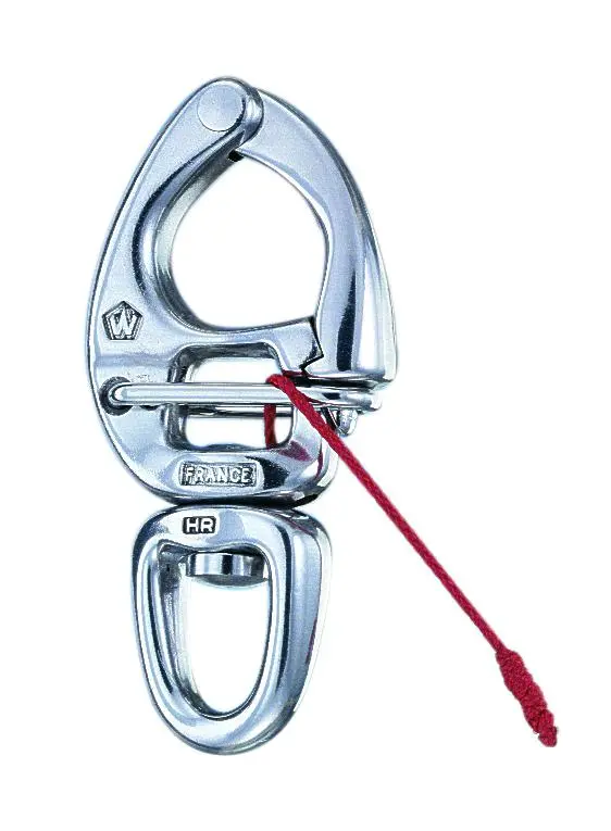 Wichard 2 3/4" Quick Release Snap Shackle "Hr" W/ Swivel Eye 1