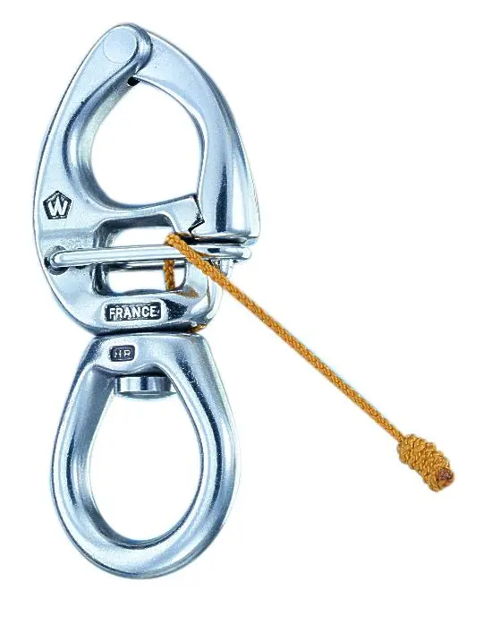 Wichard 4 5/16" Quick Release Snap Shackle "Hr" W/ Large Bail 1