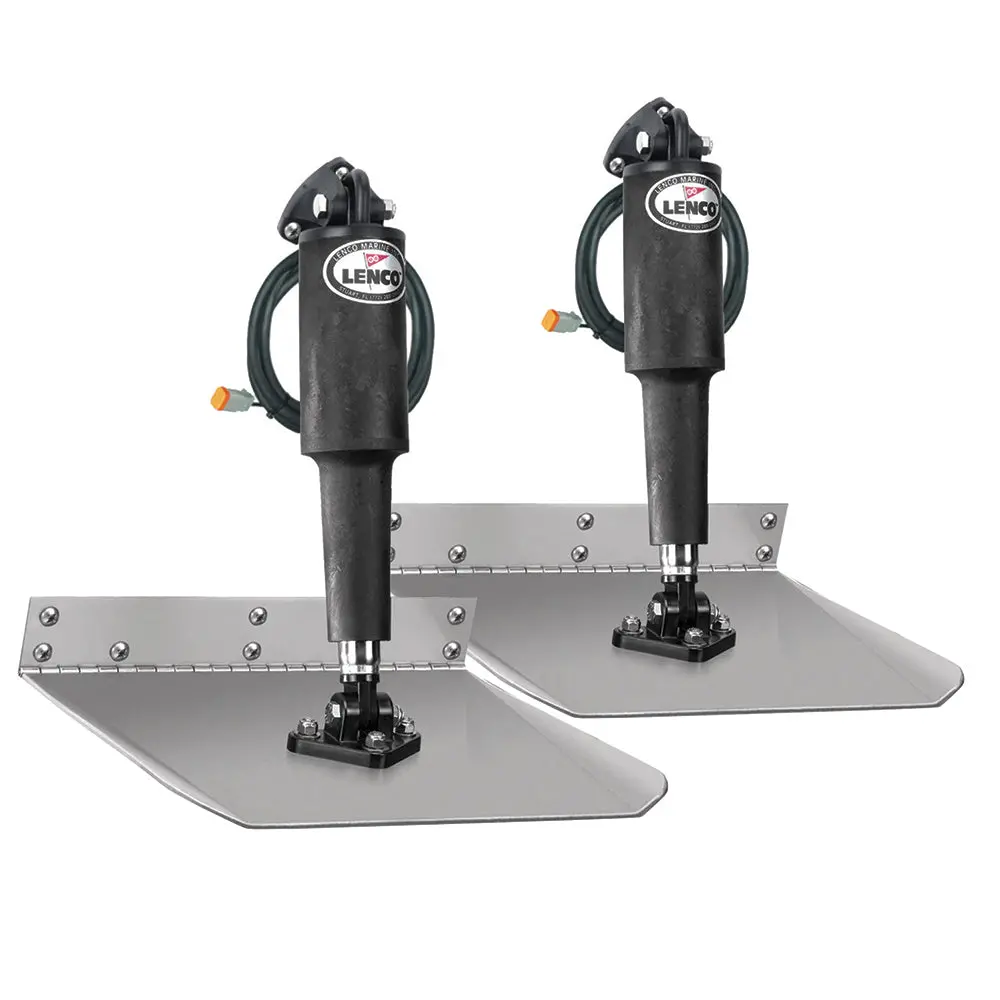 Lenco 12" X 12" Standard Trim Tab Kit Without Switch Kit 12V [15007-101] 1