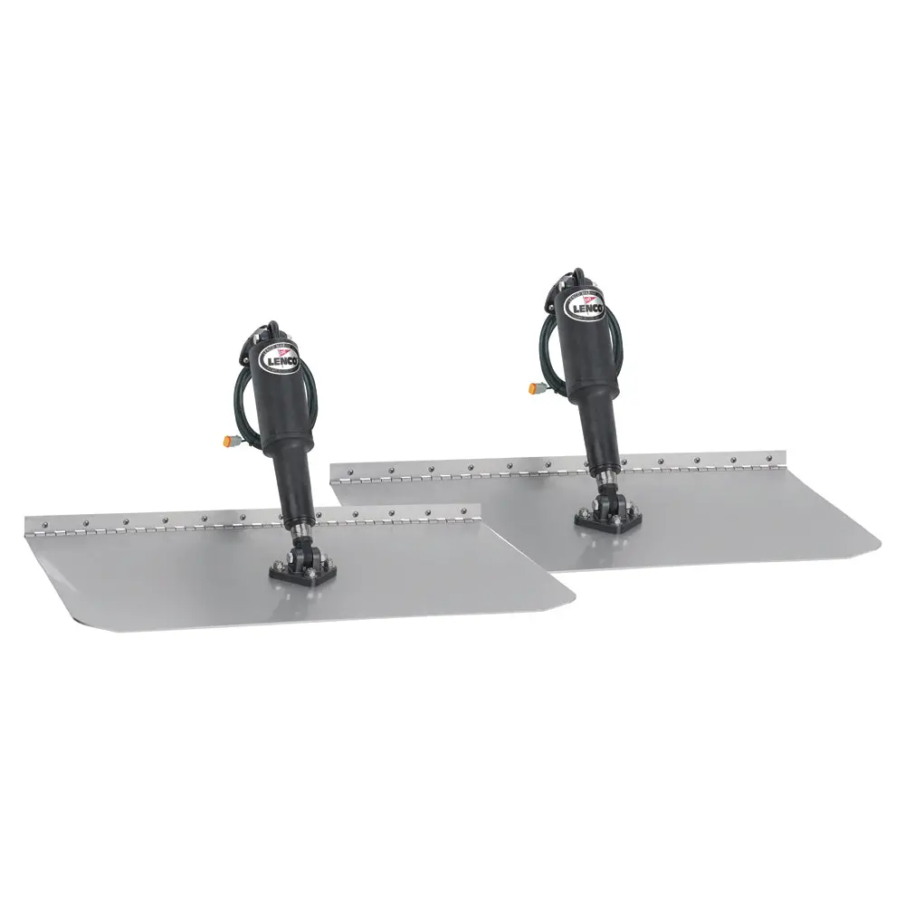 Lenco 12" X 18" Standard Trim Tab Kit Without Switch Kit 12V [15008-101] 1