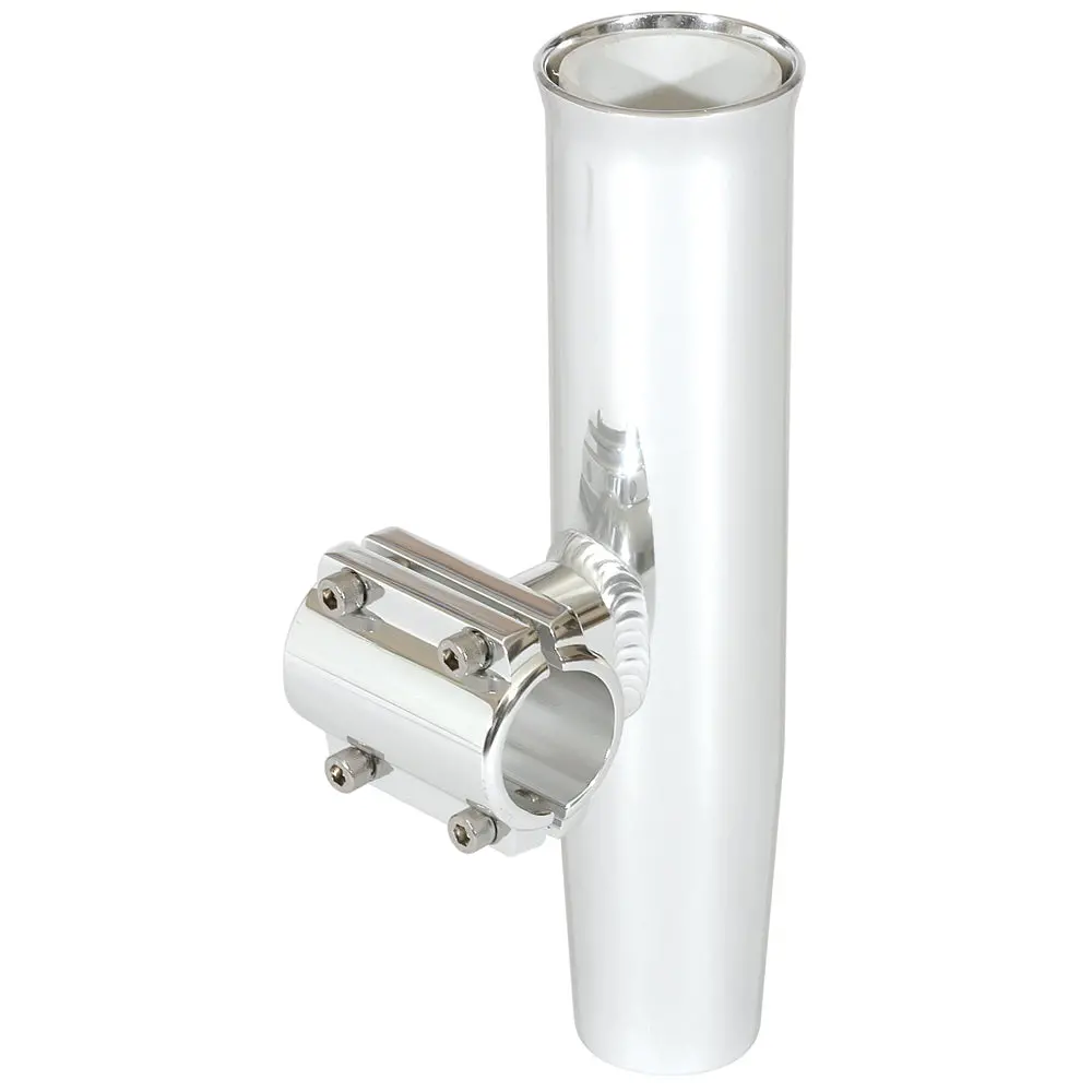 Lee's Clamp-On Rod Holder - Silver Aluminum - Horizontal Mount - Fits 2.375" / 2-3/8" O.D. Pipe [Ra5205sl] 1