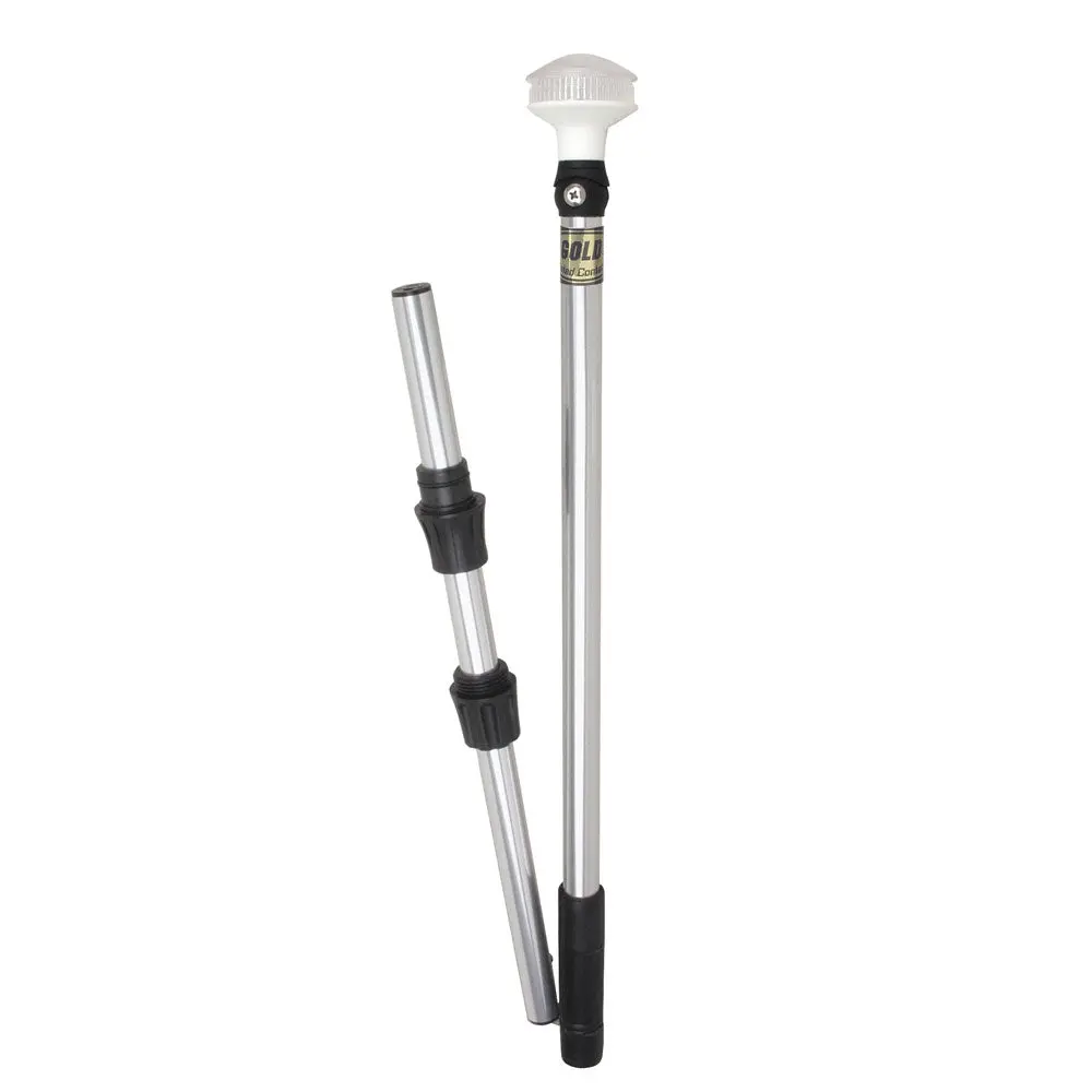 Perko Omega Series Universal Led Pole Light - 48" W/Fold In Half Pole [1348Dp6chr] 1