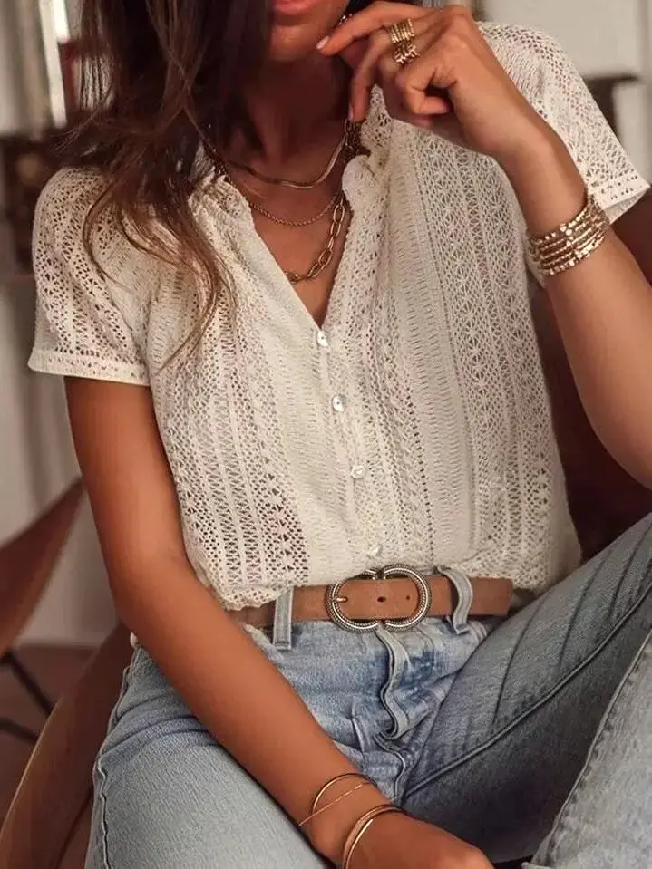 Apricot Knit Top 1