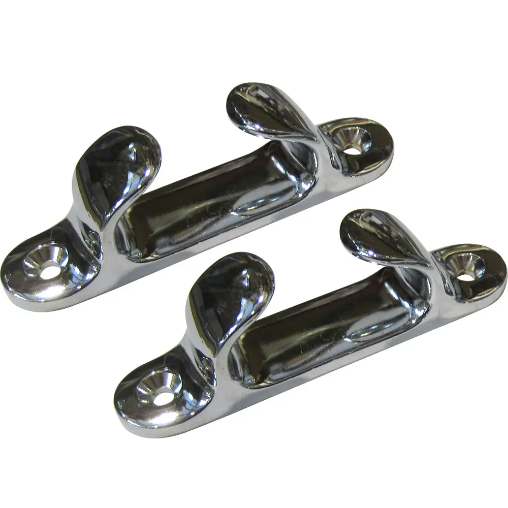 Perko 4" Straight Chock - Chrome Plated Zinc [1230Dp0chr] 1