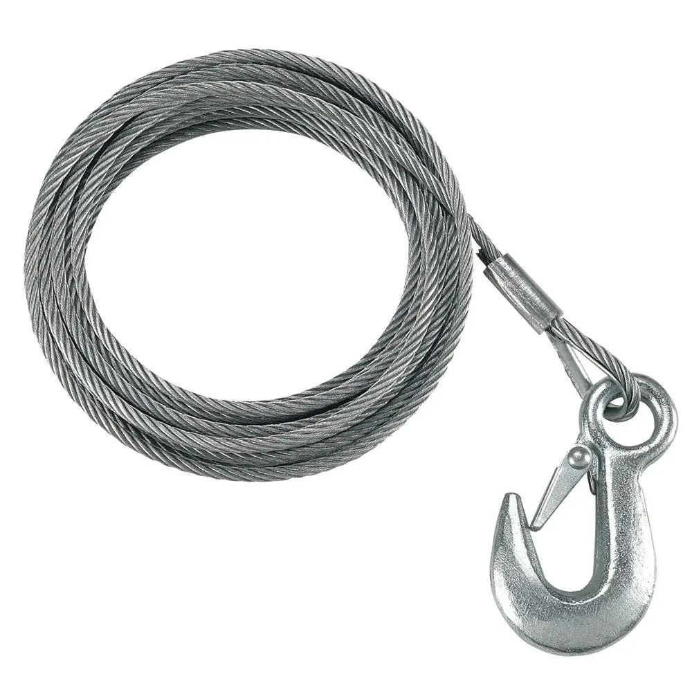 Fulton 3/16" X 25' Galvanized Winch Cable - 4,200 Lbs. Breaking Strength [Wc325 0100] 1
