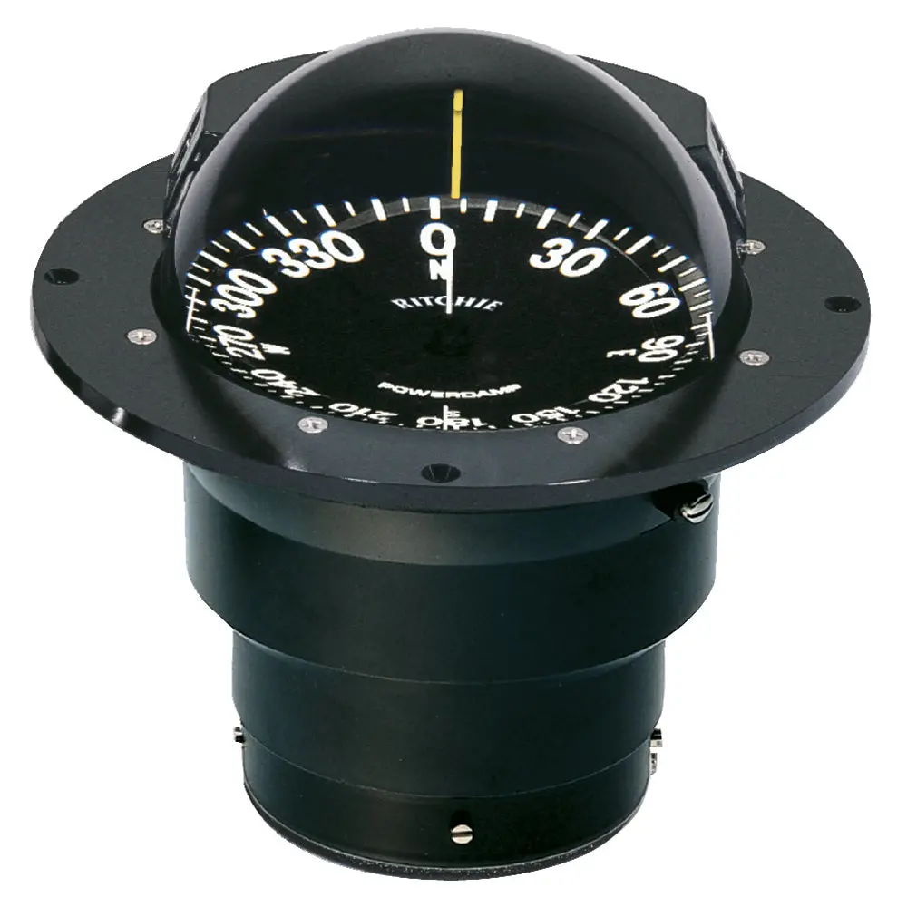 Ritchie Fb-500 Globemaster Compass - Flush Mount - Black - 12V - 5 Degree Card [Fb-500] 1