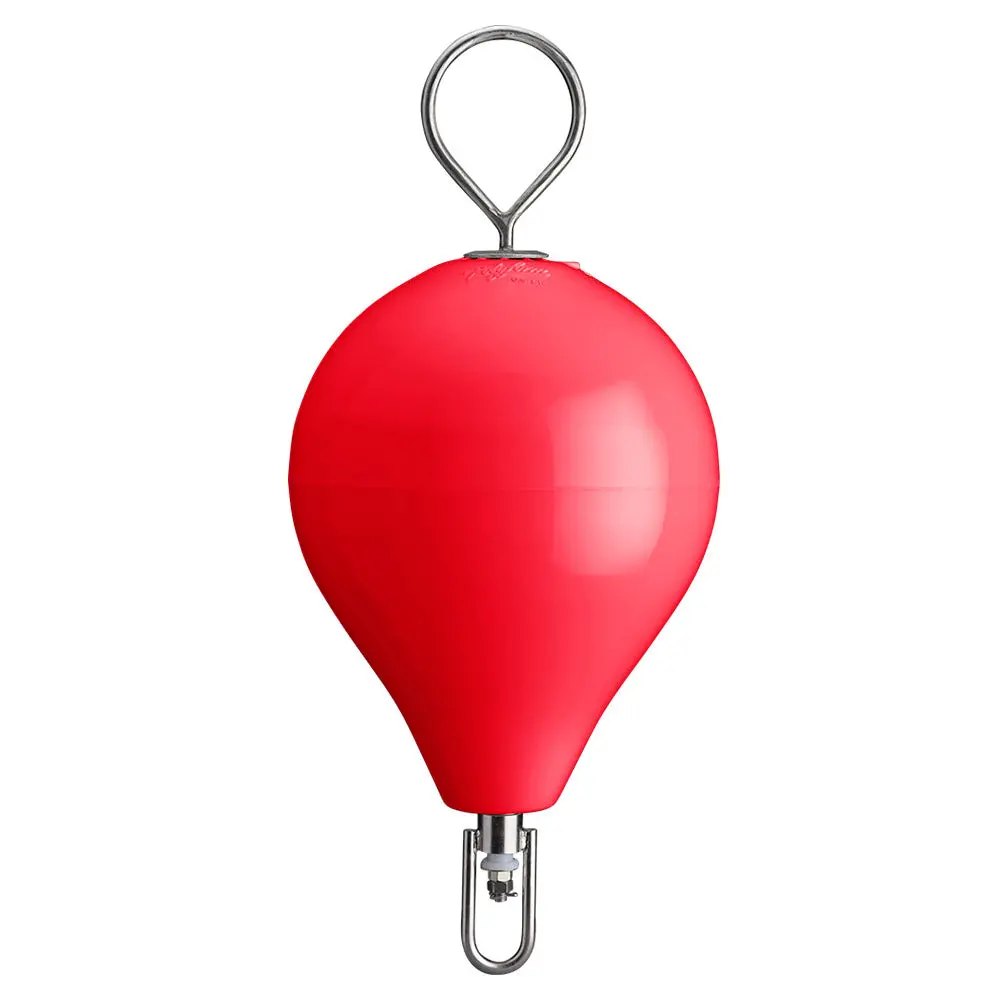 Polyform 13.5" Cm Mooring Buoy W/Ss Iron - Red [Cm-2-Ss Red/Ss] 1