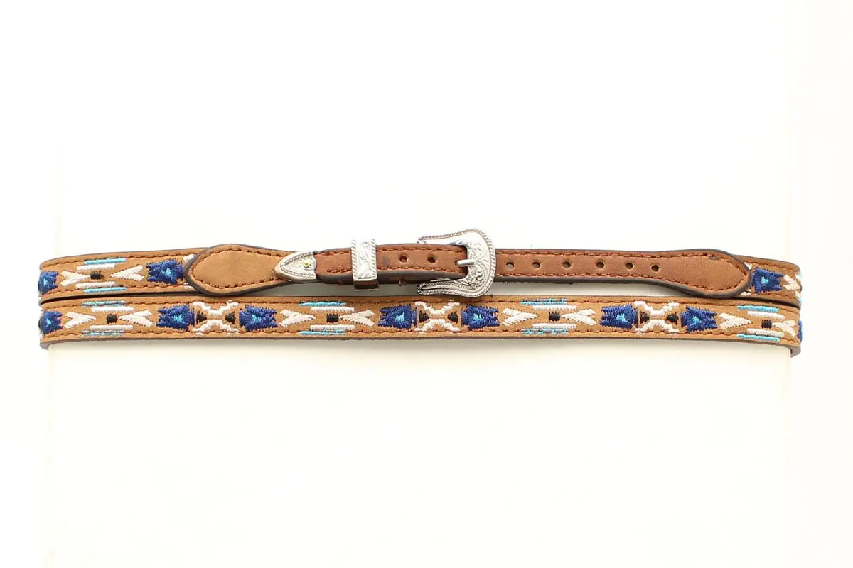 M&F 3/8 Embroidered Hatband 1
