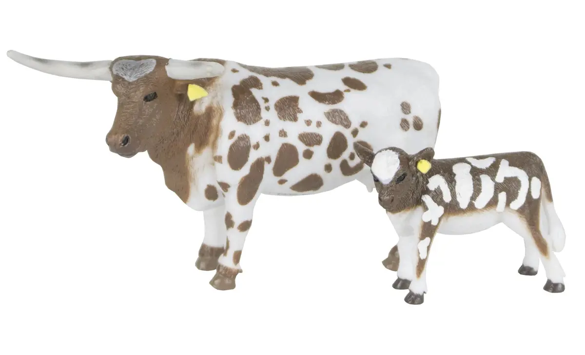Big Country Longhorn Cow & Calf 1