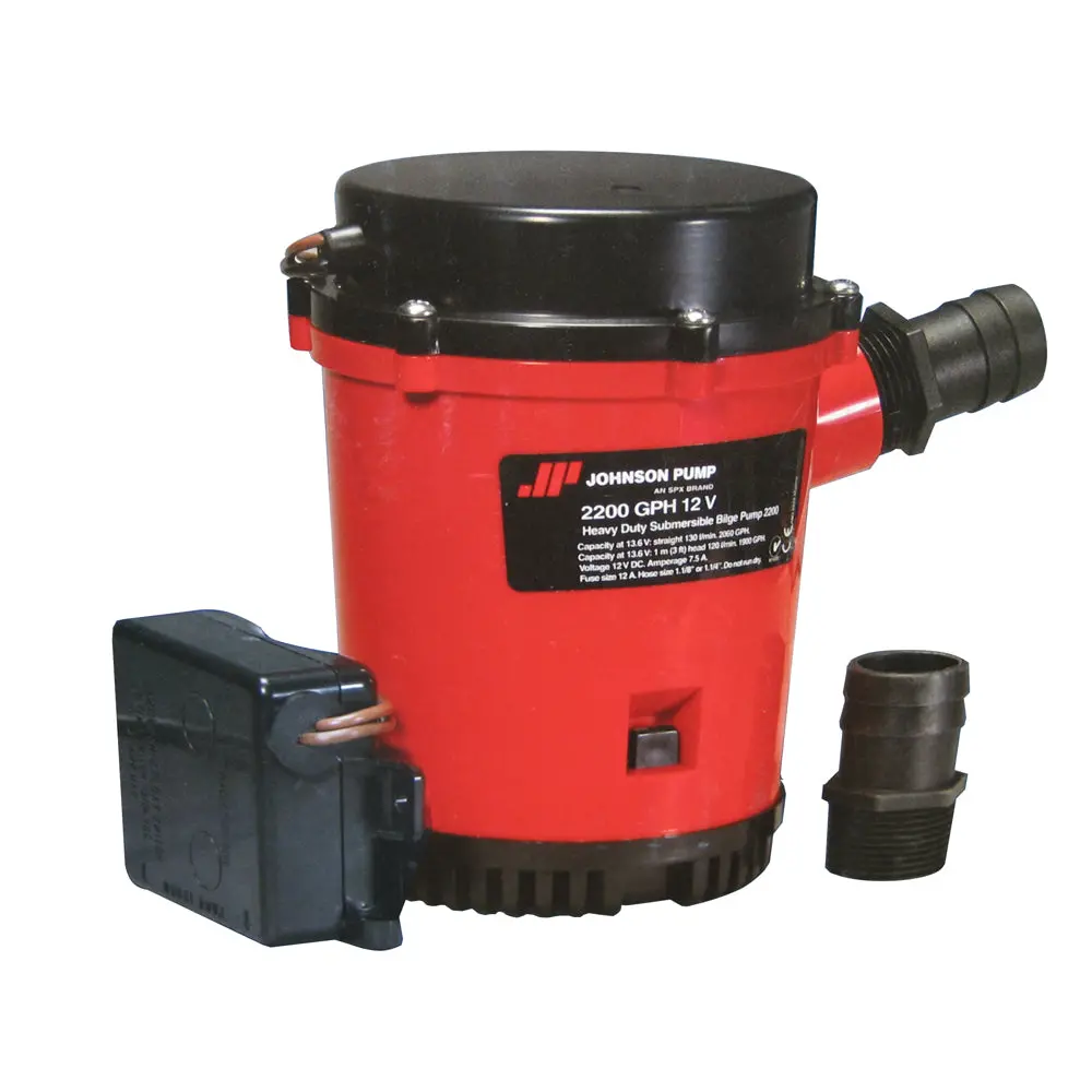 Johnson Pump 2200Gph Ultima Combo Auto Bilge Pump - 12V [02274-001] 1