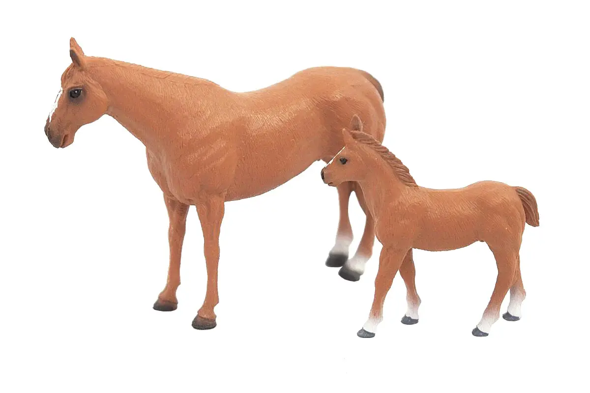 Big Country Toy's Quarter Horse Mare & Colt 1