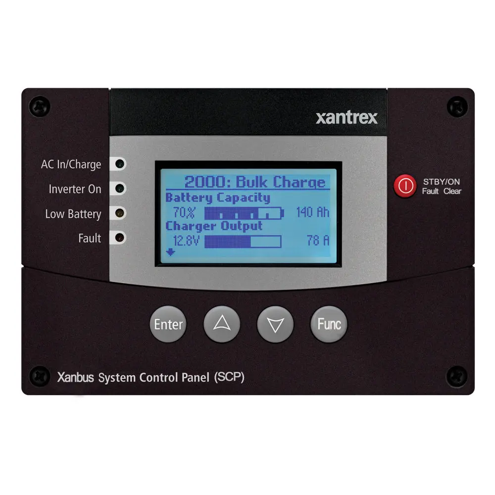 Xantrex Xanbus System Control Panel (Scp) F/Freedom Sw2012/3012 [809-0921] 1