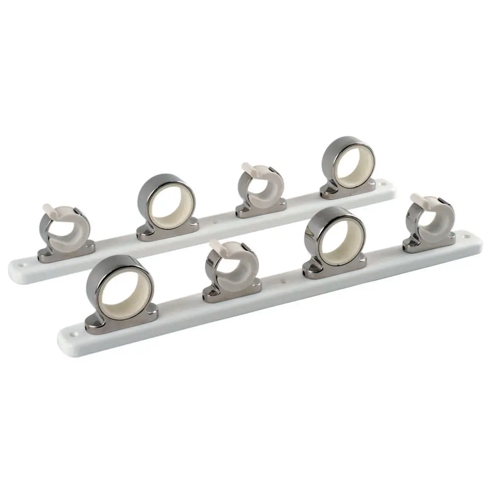 Taco 4-Rod Hanger W/Poly Rack - Polished Stainless Steel [F16-2752-1] 1
